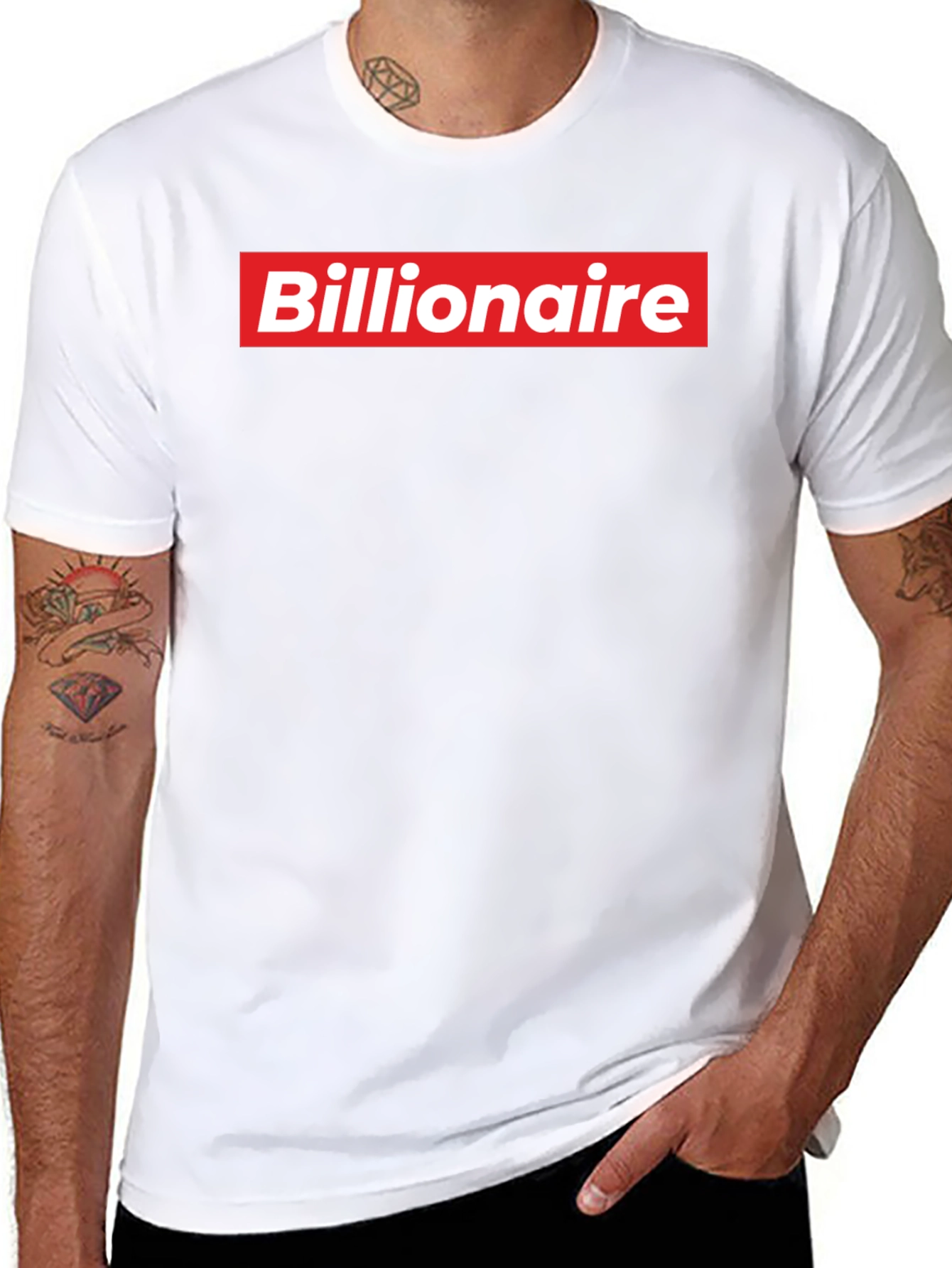 Billionaire Graphic Tee - Bold Streetwear