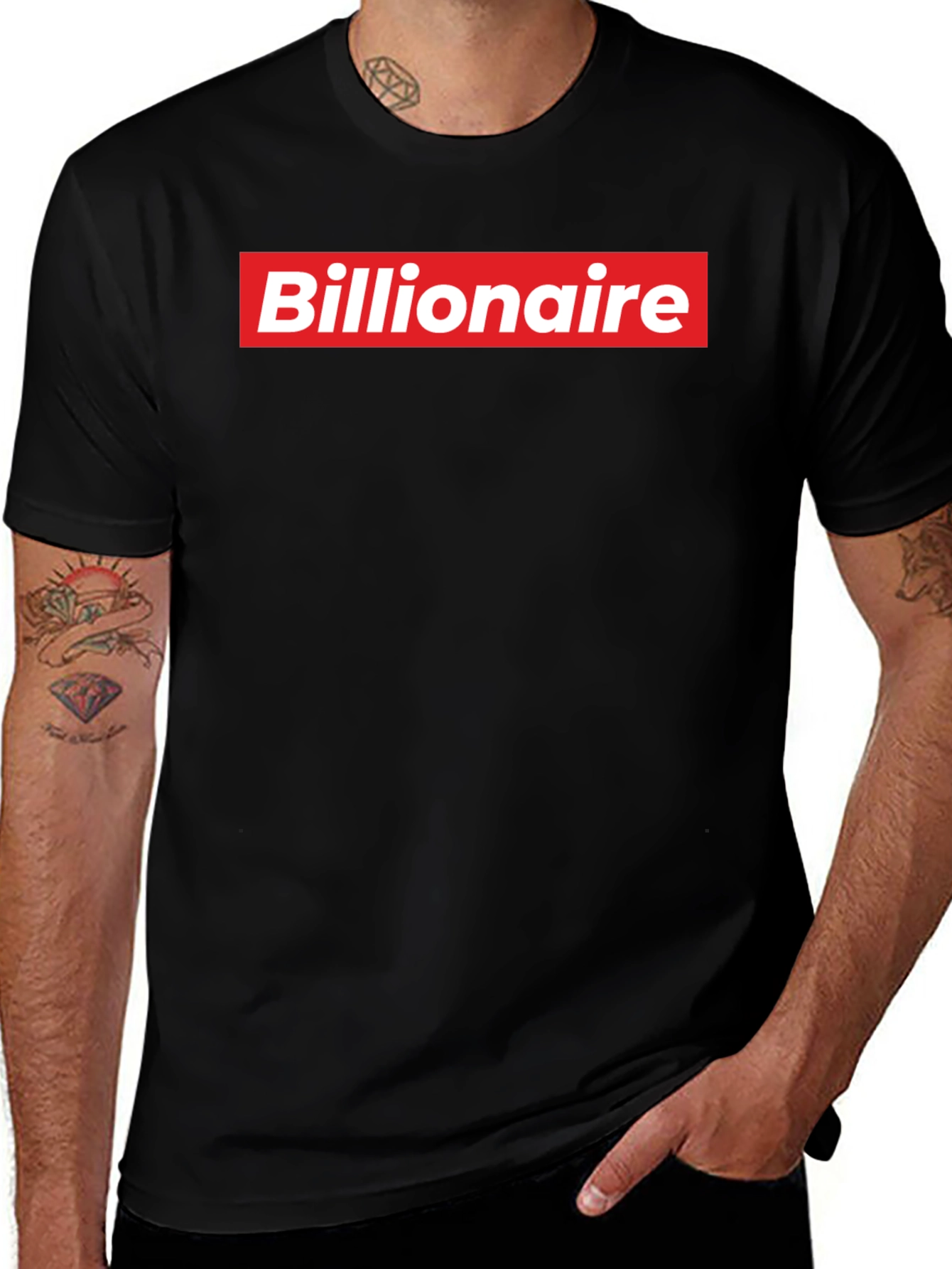 Billionaire Graphic Tee - Bold Streetwear