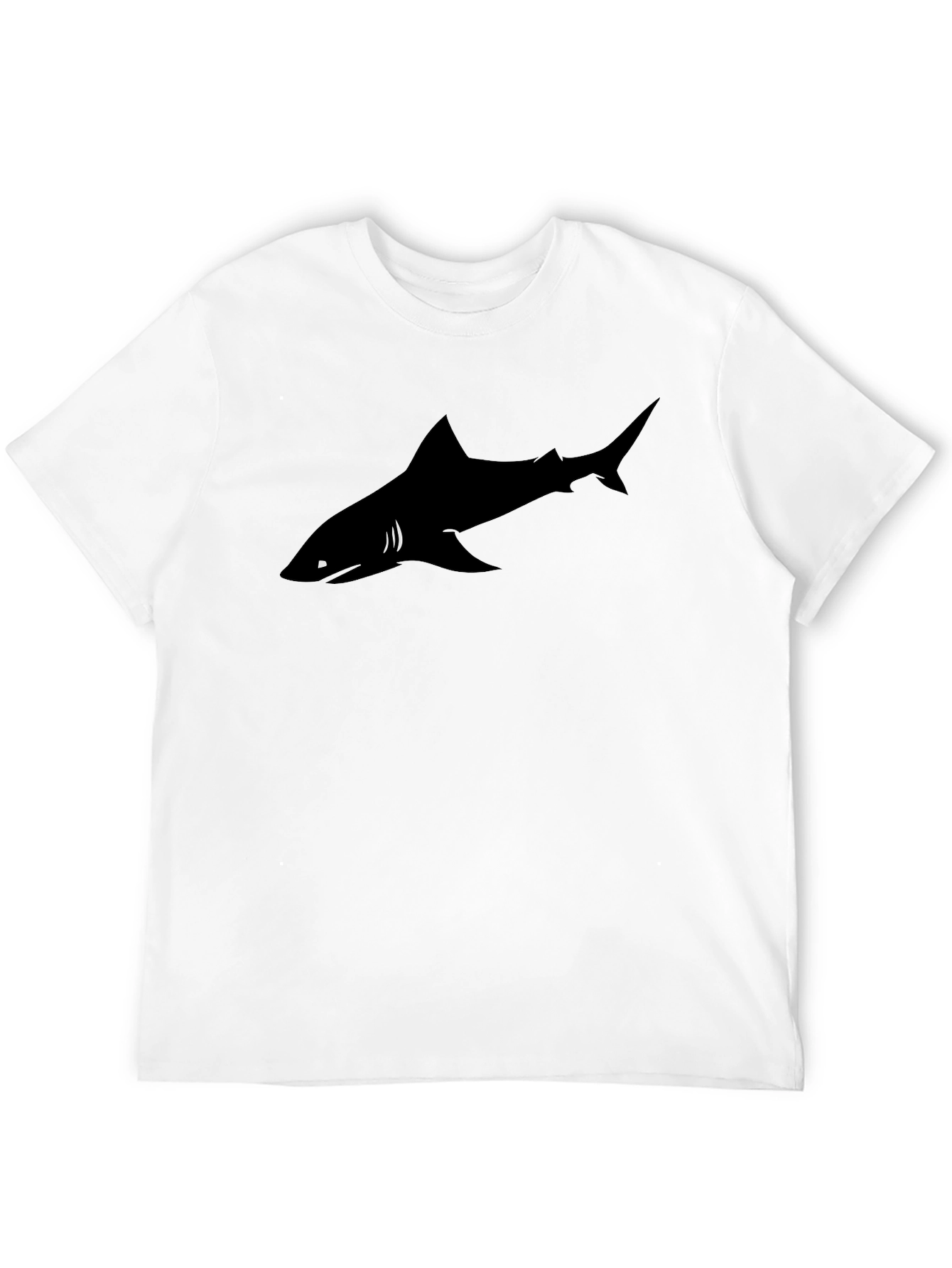 Shark Graphic Black T-Shirt