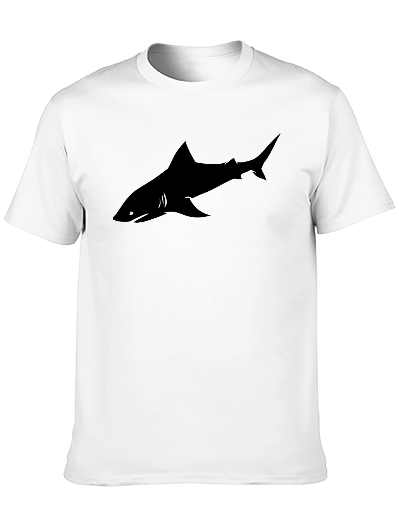Shark Graphic Black T-Shirt
