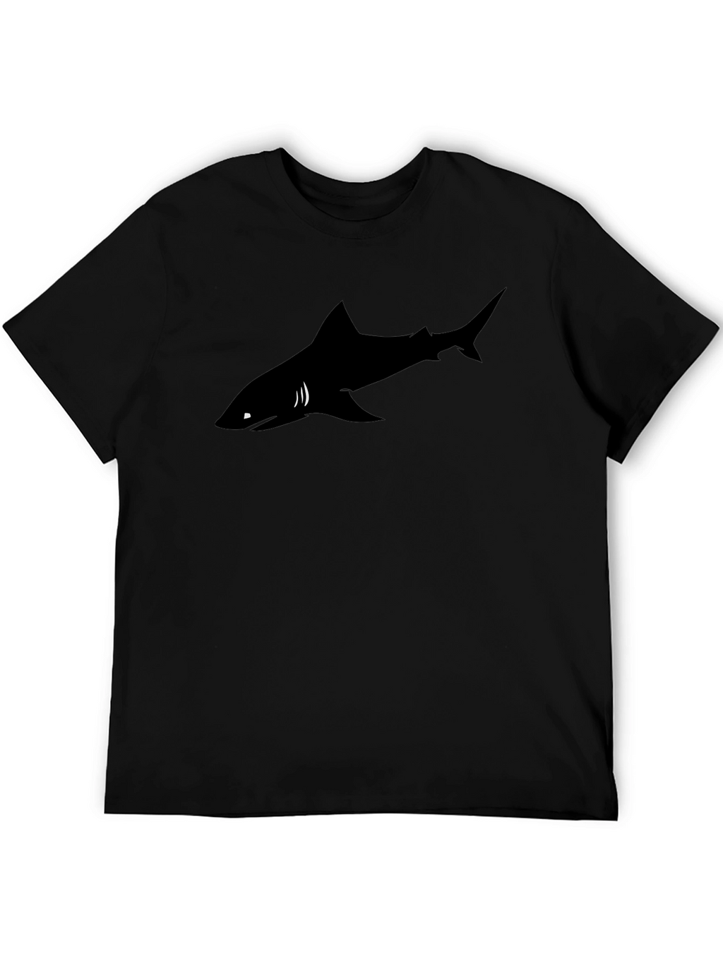 Shark Graphic Black T-Shirt