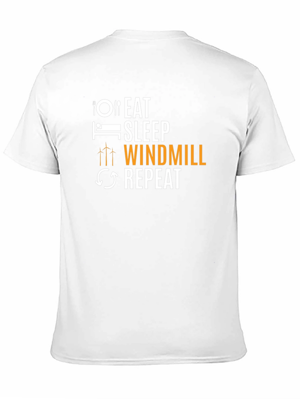 Eat Sleep Windmill Repeat Graphic T-Shirt