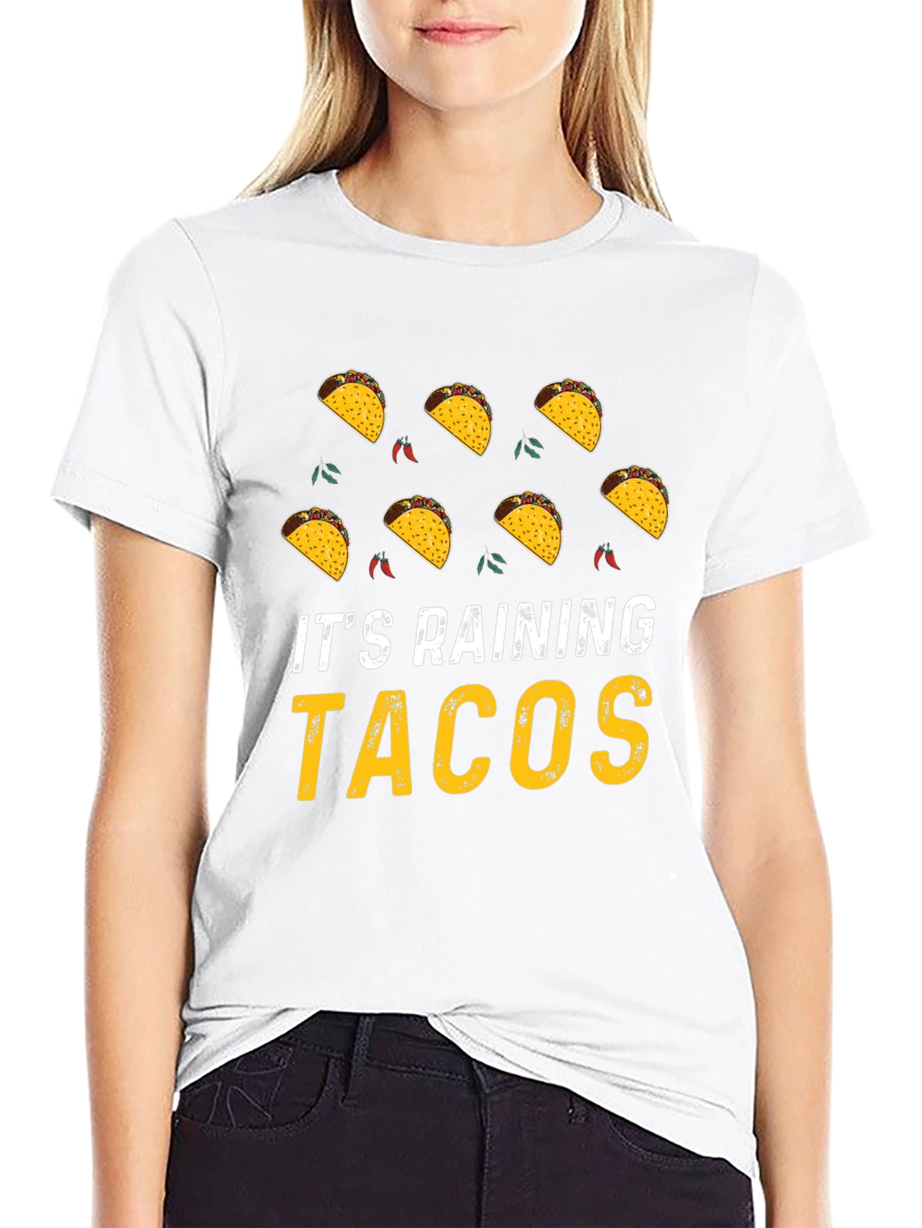Its Raining Tacos Graphic T-Shirt