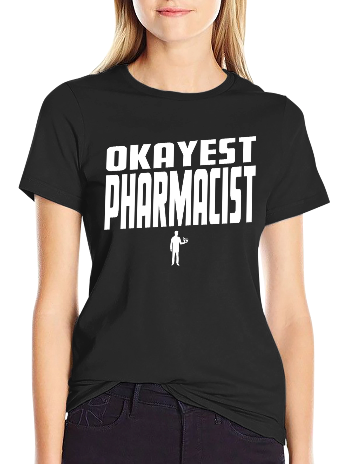 Okayest Pharmacist Novelty T-Shirt