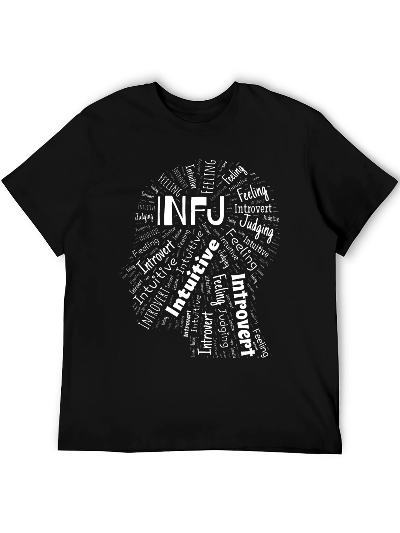 INFJ Personality Type Black T-Shirt