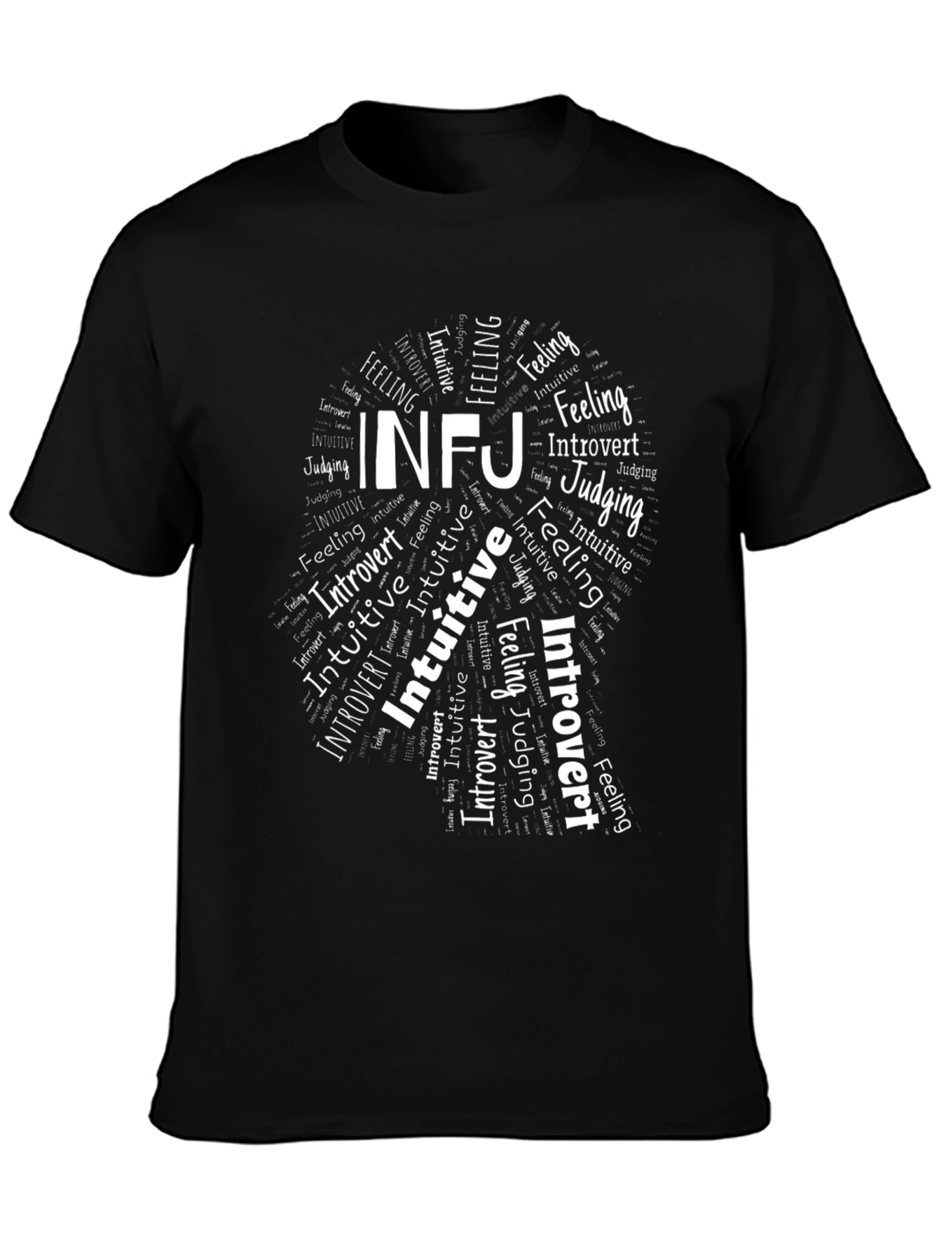 INFJ Personality Type Black T-Shirt