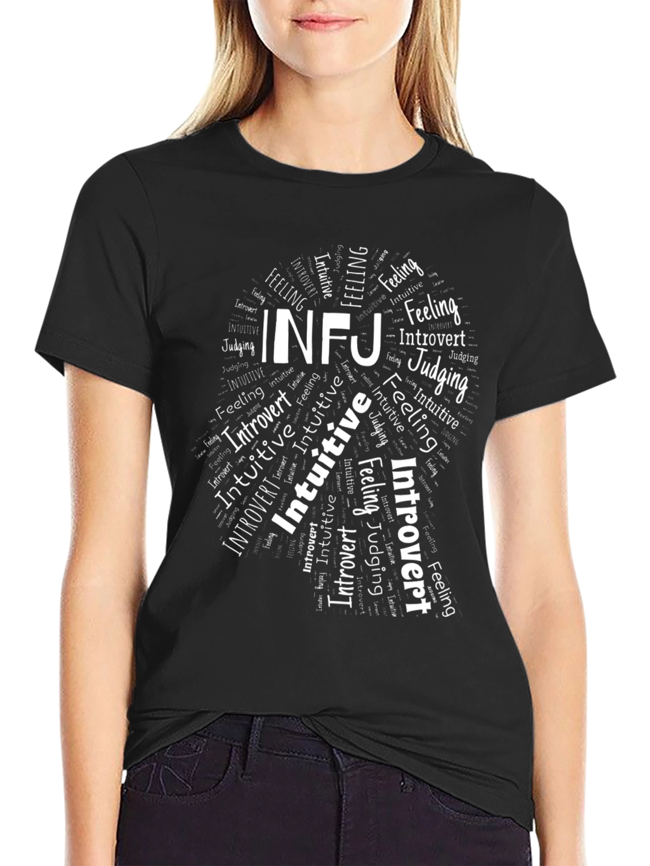 INFJ Personality Type Black T-Shirt