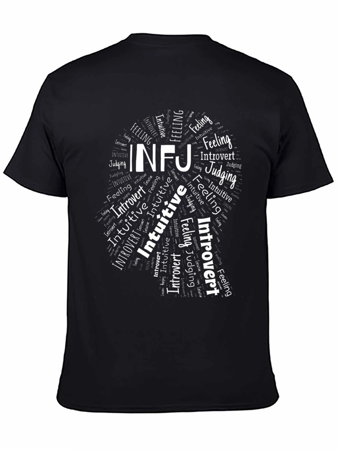 INFJ Personality Type Black T-Shirt