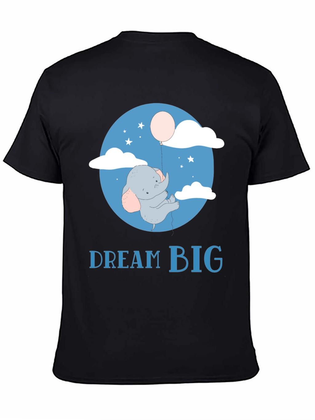 Dream Big Elephant Balloon T-Shirt