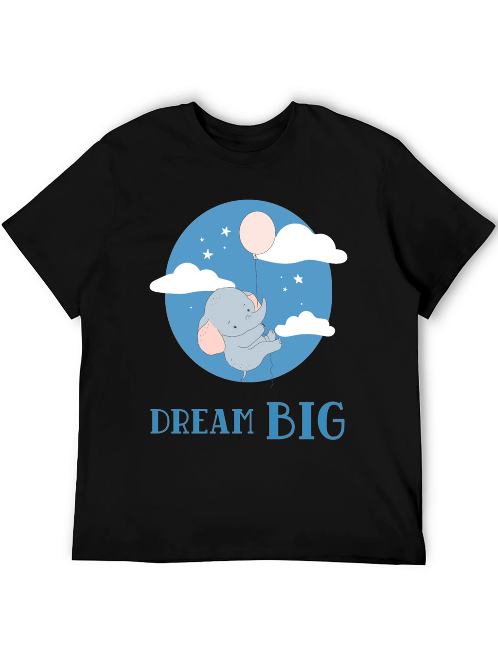 Dream Big Elephant Balloon T-Shirt