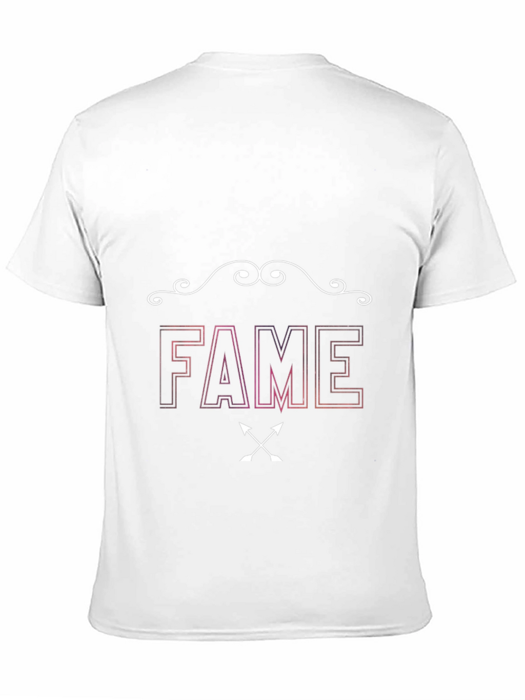 FAME Graphic Print Black T-Shirt