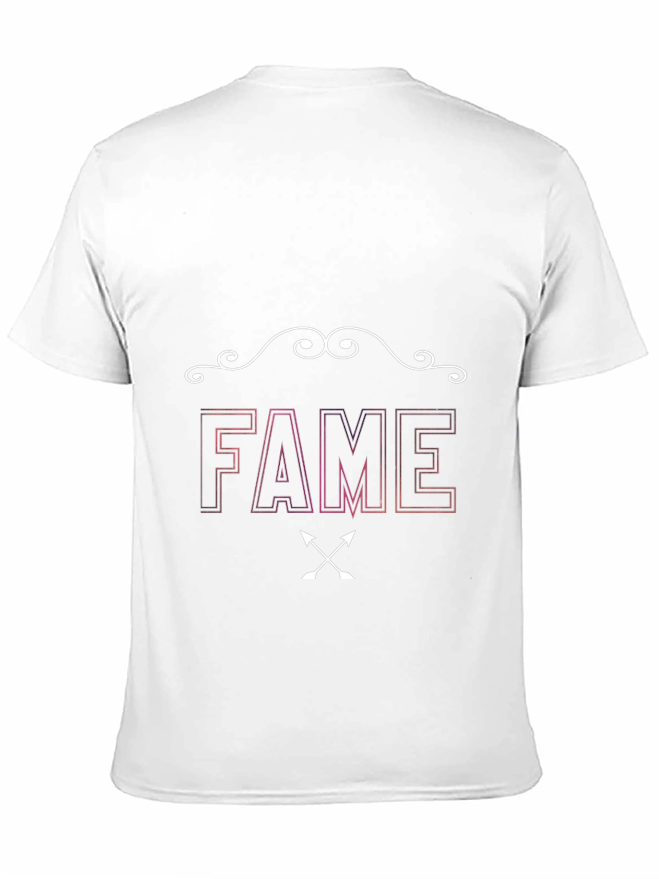 FAME Graphic Print Black T-Shirt