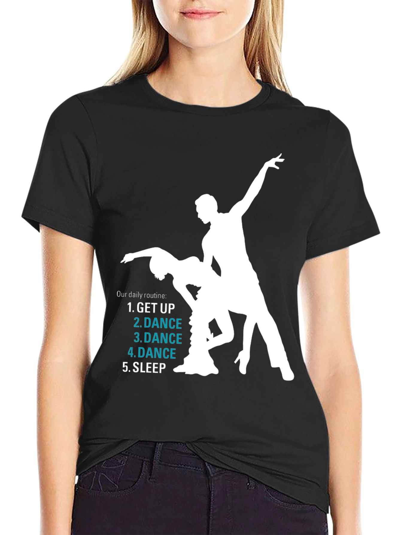 Dance Daily Routine Graphic T-Shirt