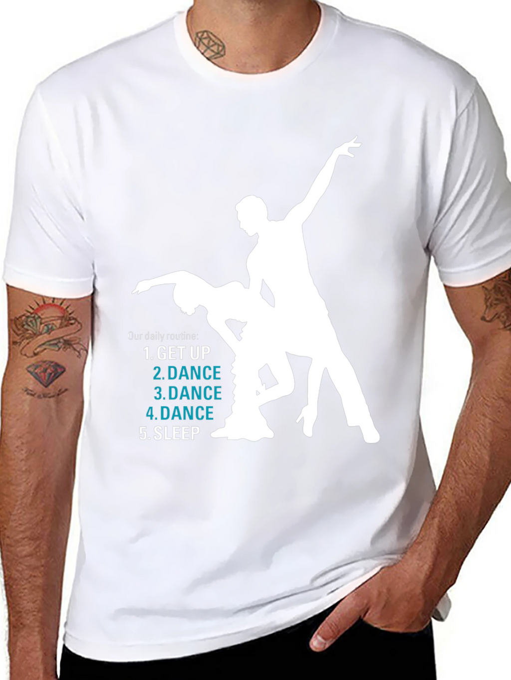 Dance Daily Routine Graphic T-Shirt