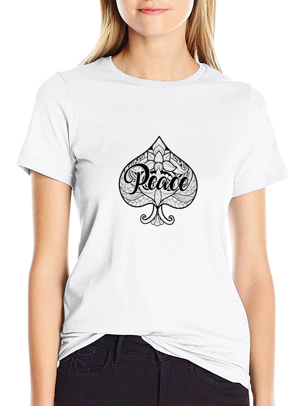 Peace Spade Graphic T-Shirt