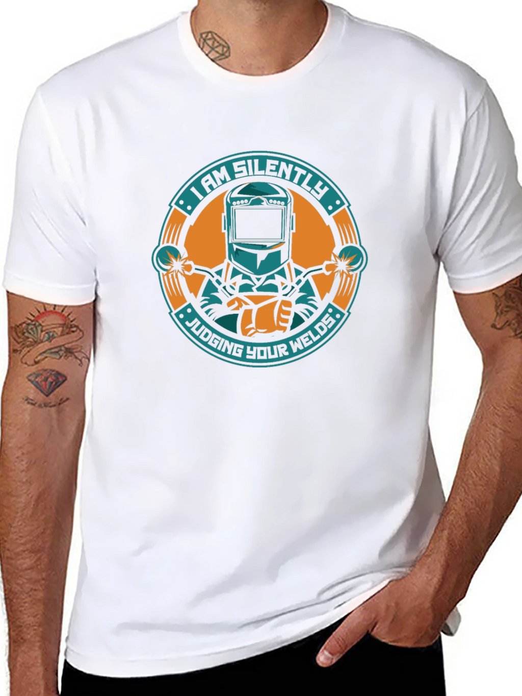 I Am Silently Judging Your Welds T-Shirt