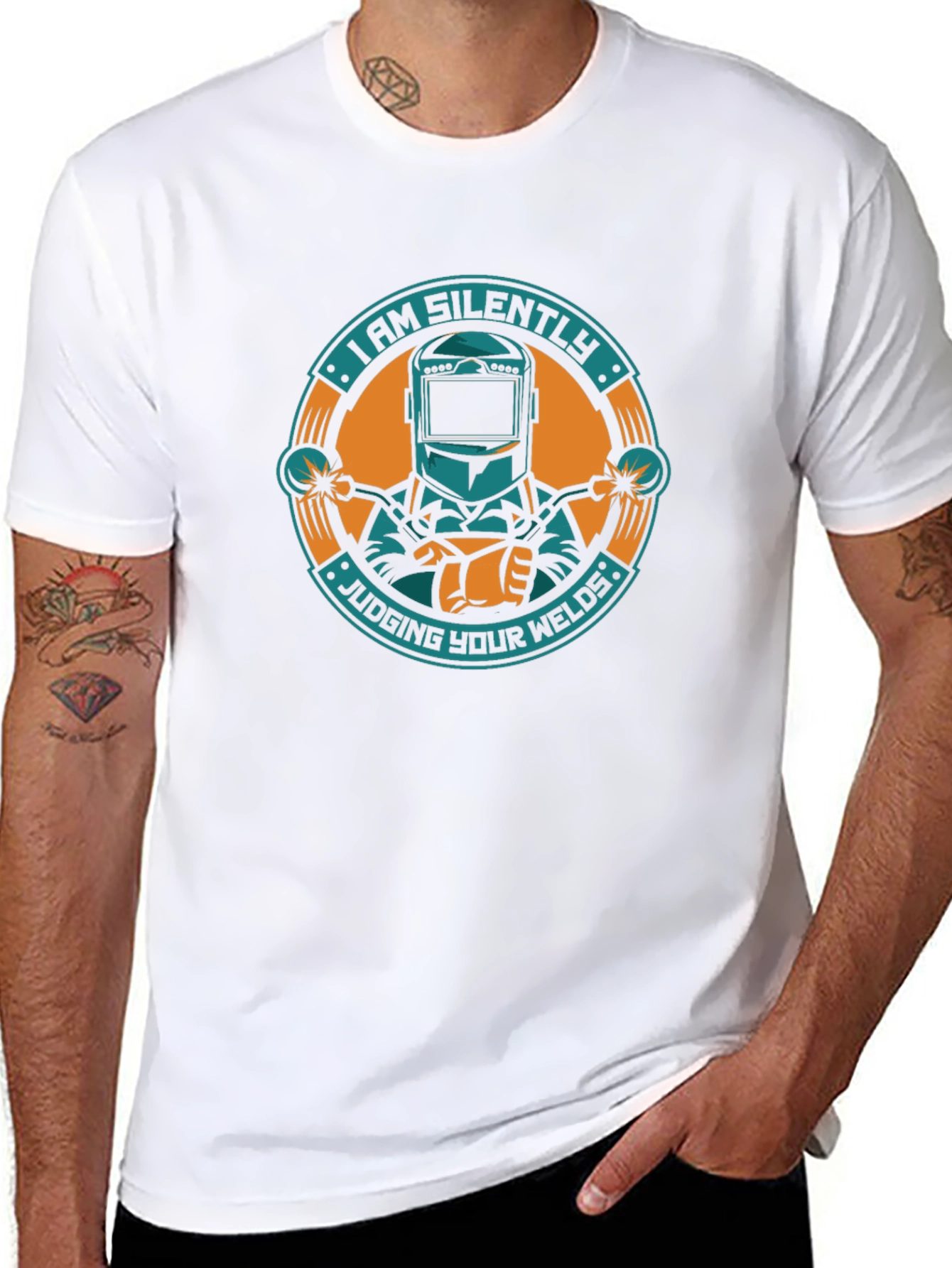 I Am Silently Judging Your Welds T-Shirt