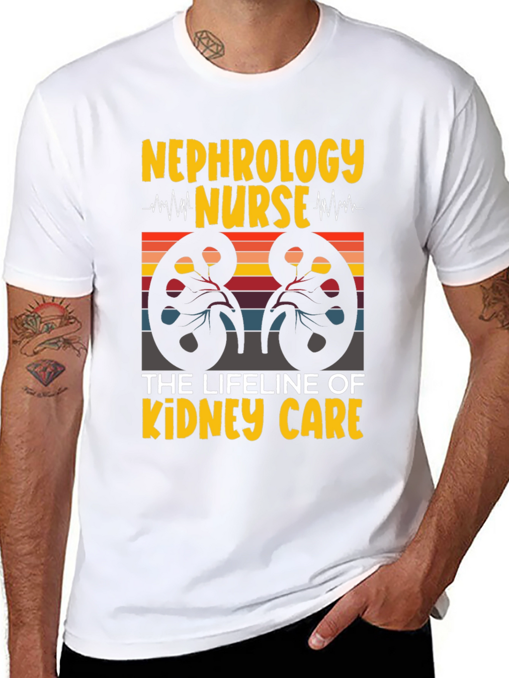Nephrology Nurse Kidney Care T-Shirt