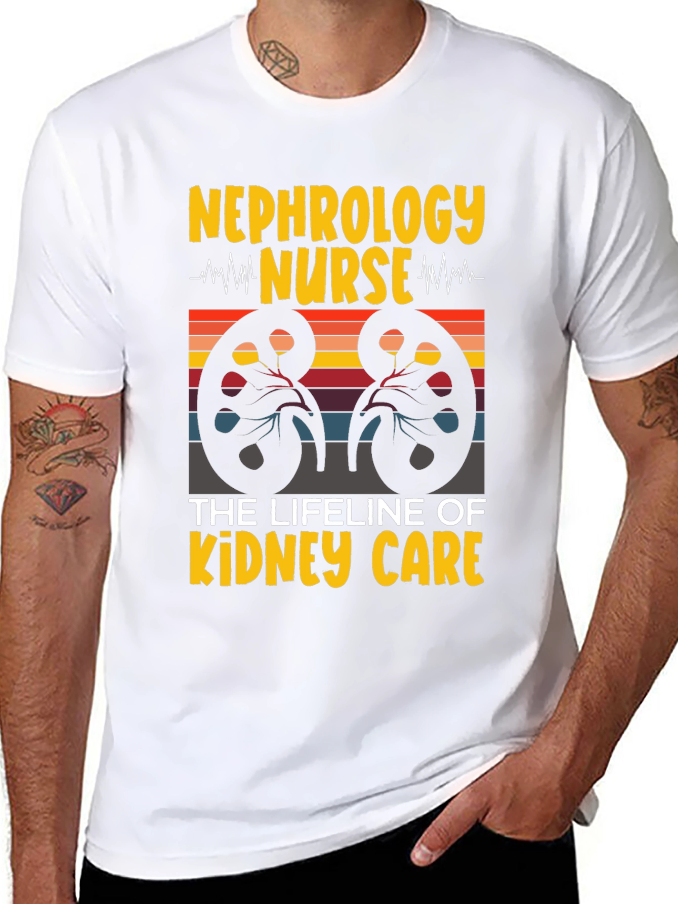 Nephrology Nurse Kidney Care T-Shirt