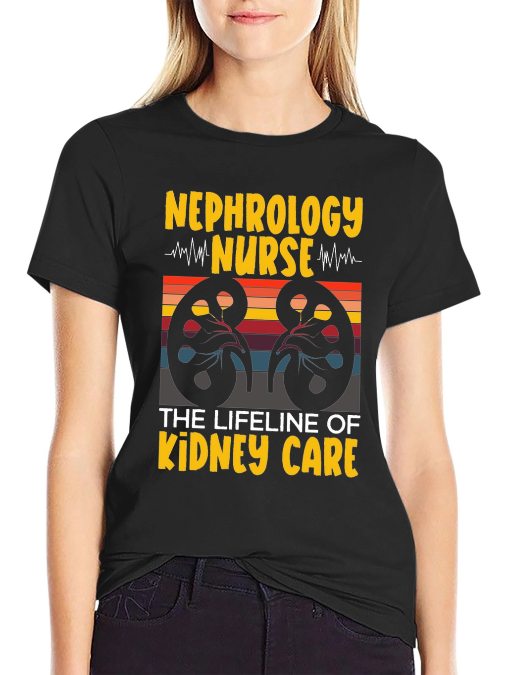 Nephrology Nurse Kidney Care T-Shirt
