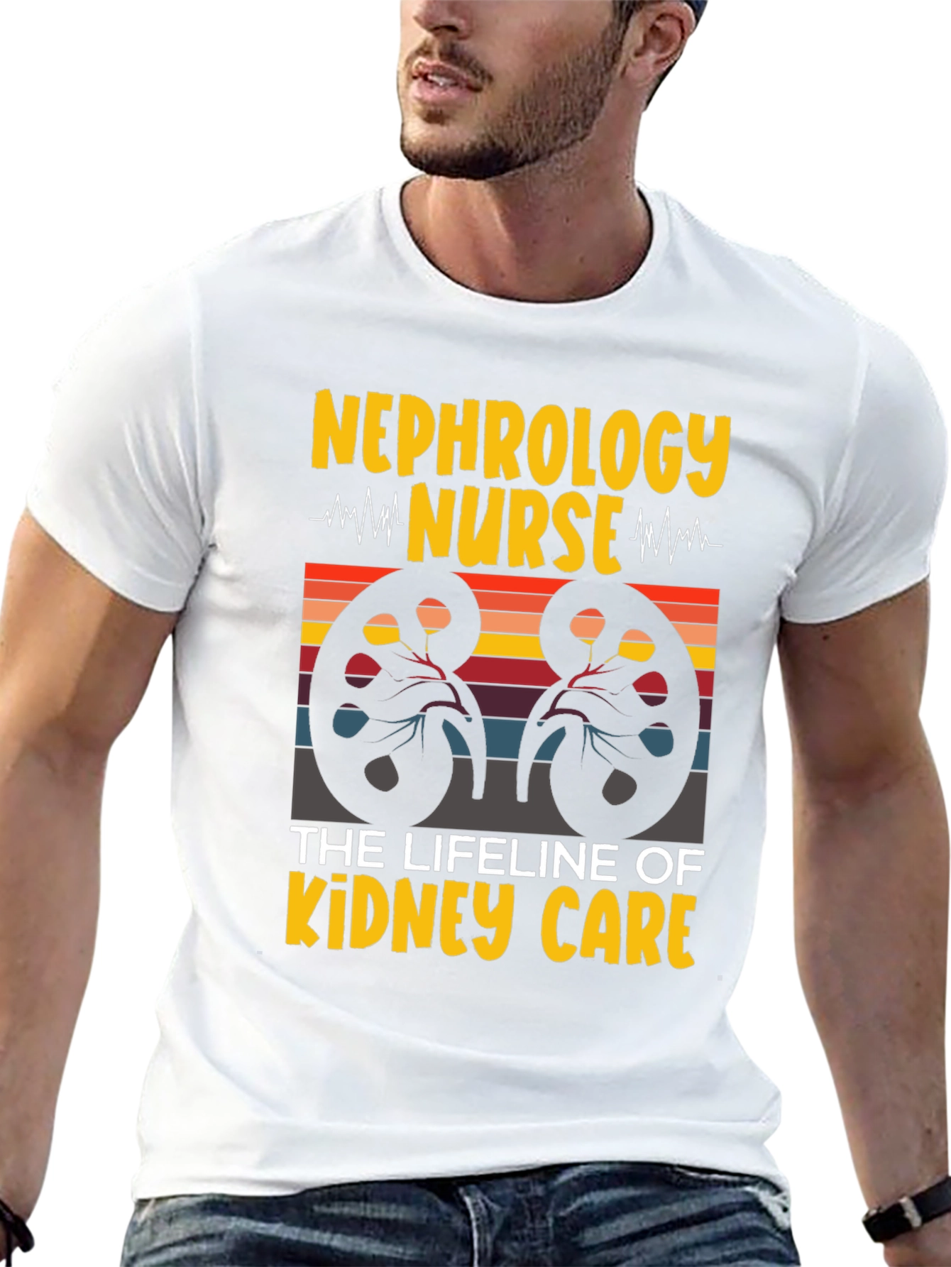 Nephrology Nurse Kidney Care T-Shirt