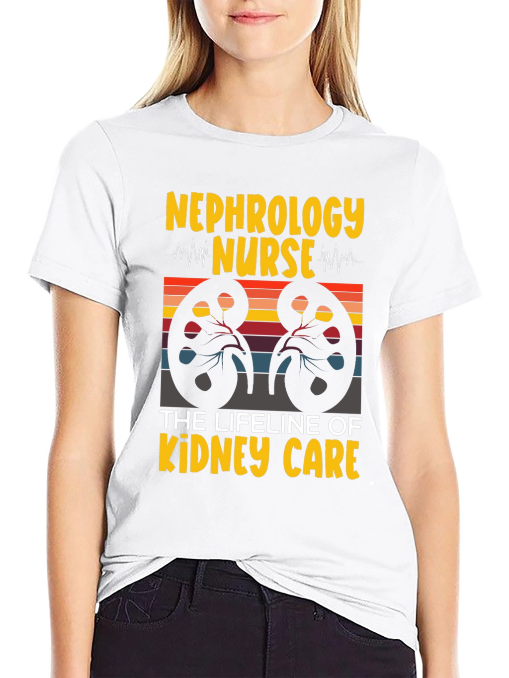 Nephrology Nurse Kidney Care T-Shirt