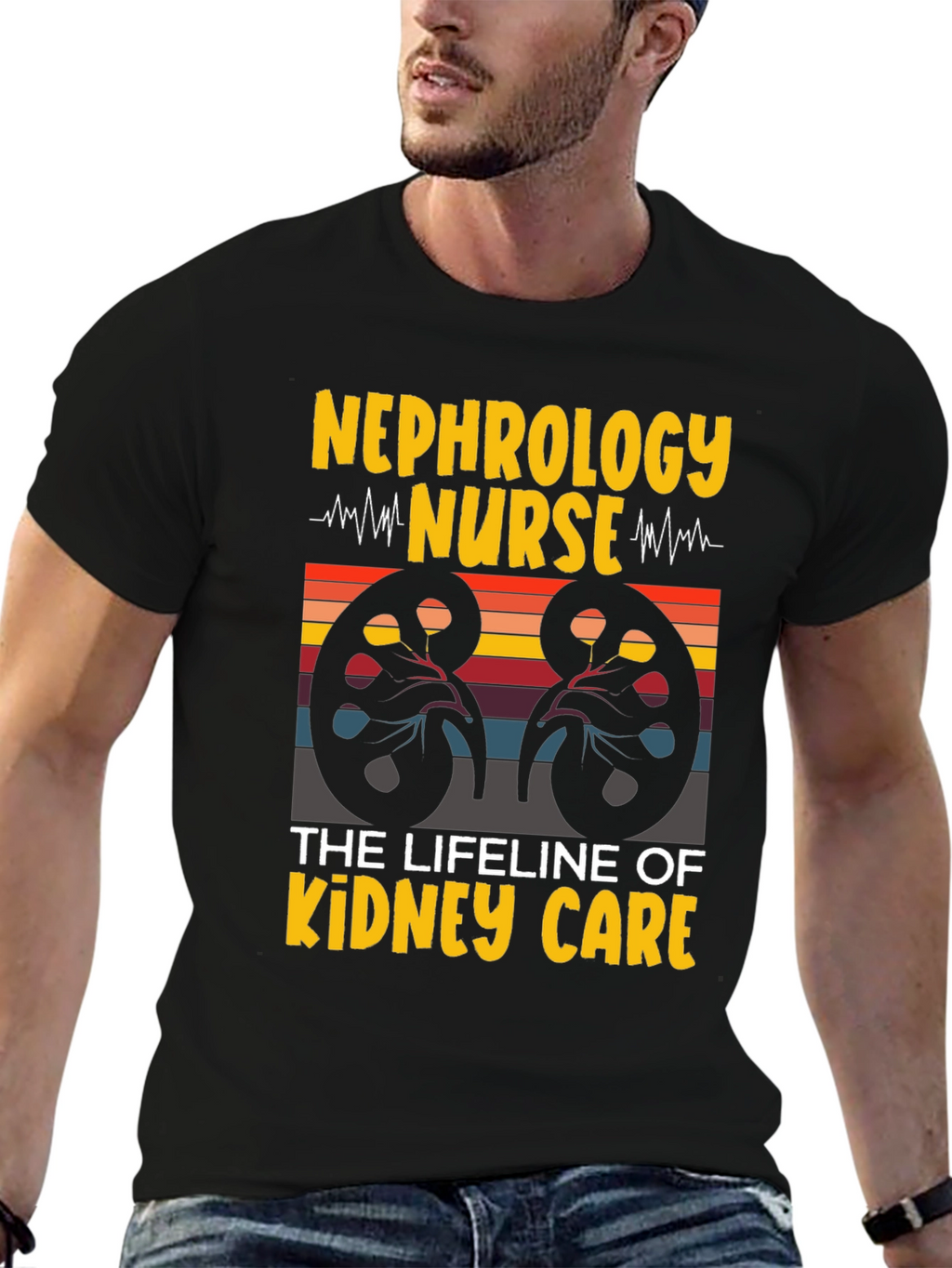 Nephrology Nurse Kidney Care T-Shirt