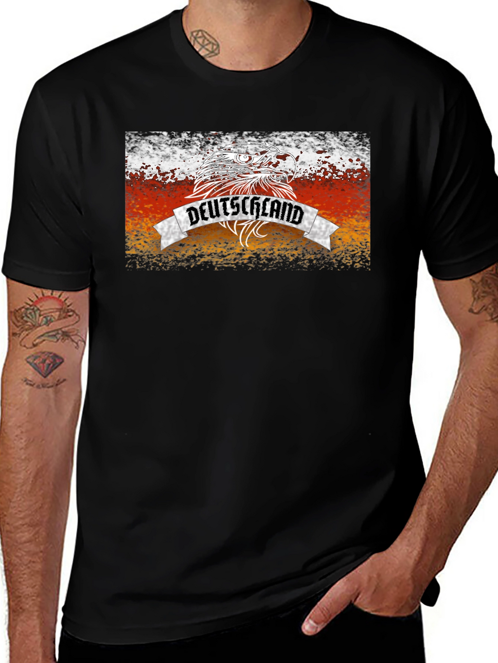 Deutschland Eagle Graphic T-Shirt