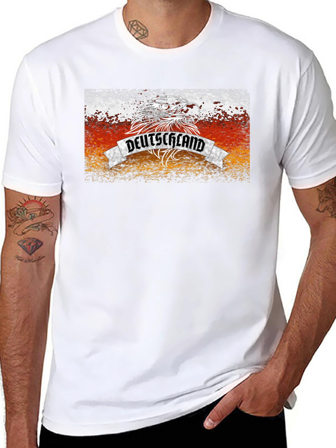 Deutschland Eagle Graphic T-Shirt