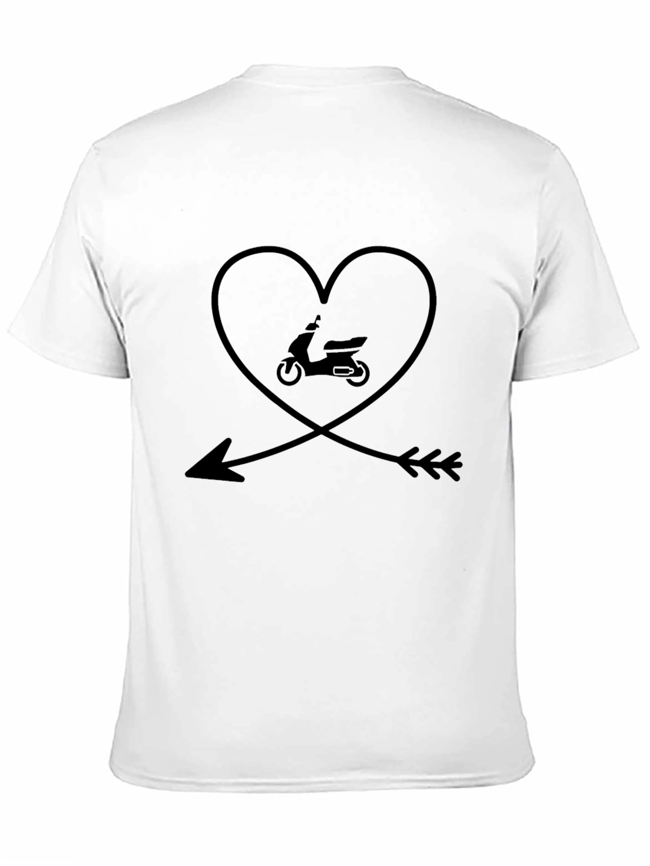 Scooter Heart Arrow Graphic Tee