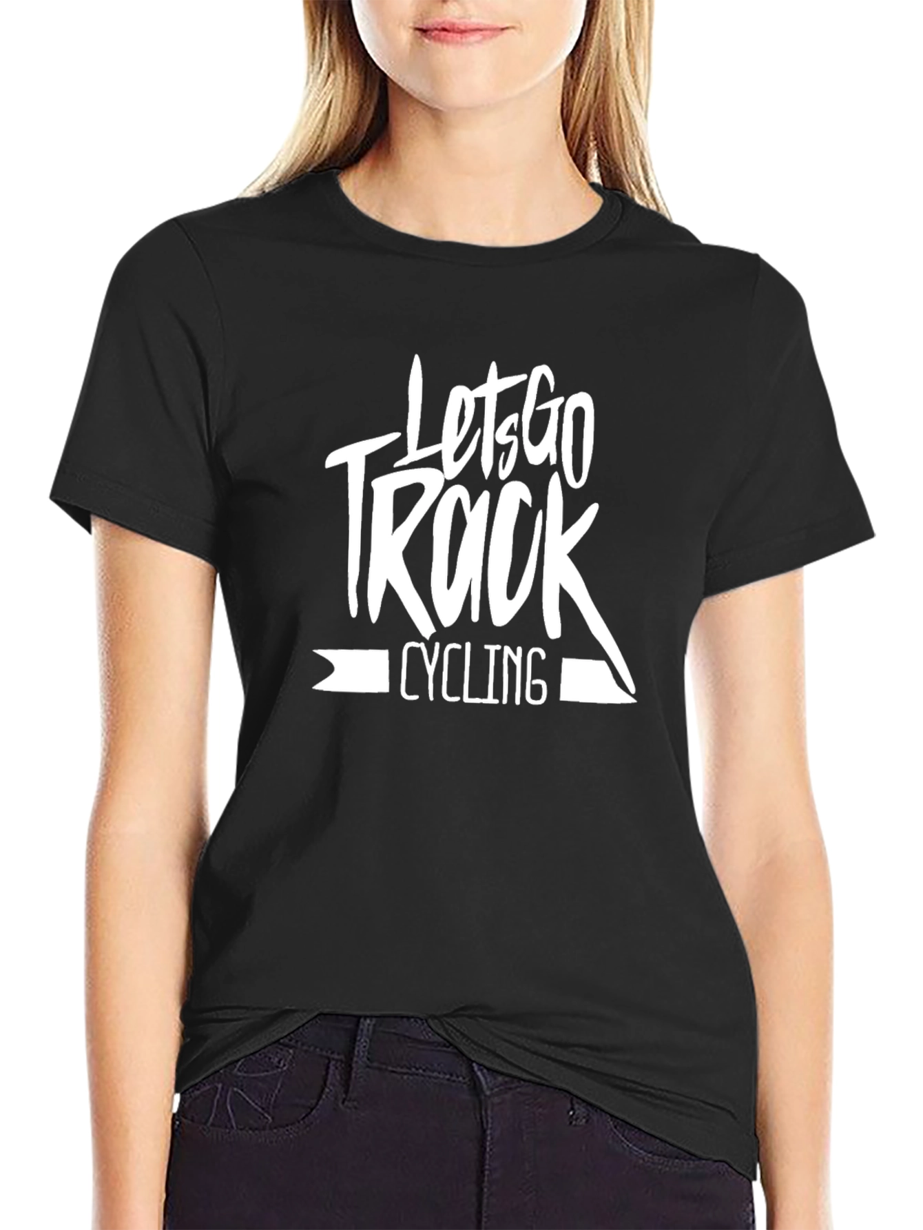 Lets Go Track Cycling T-Shirt