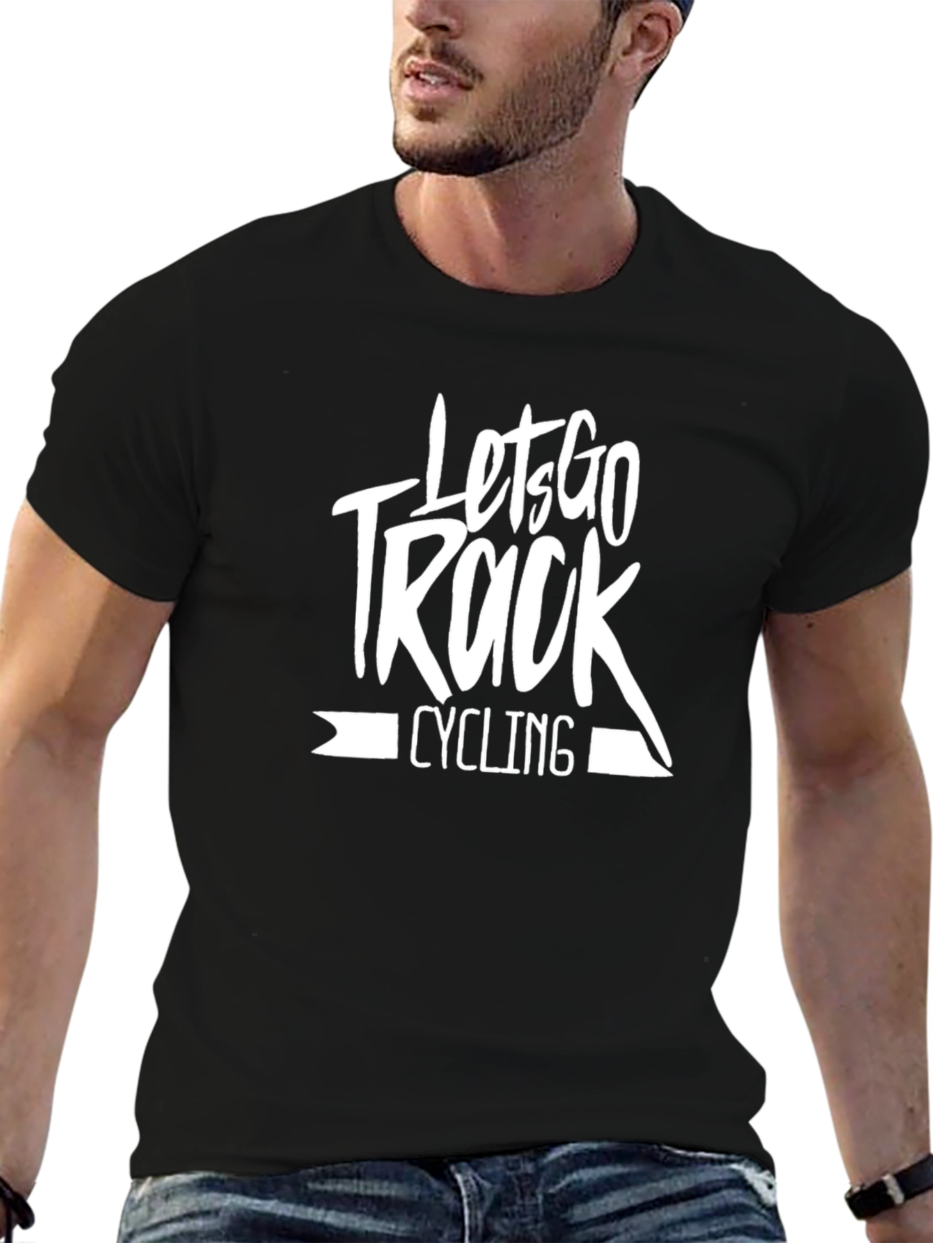 Lets Go Track Cycling T-Shirt