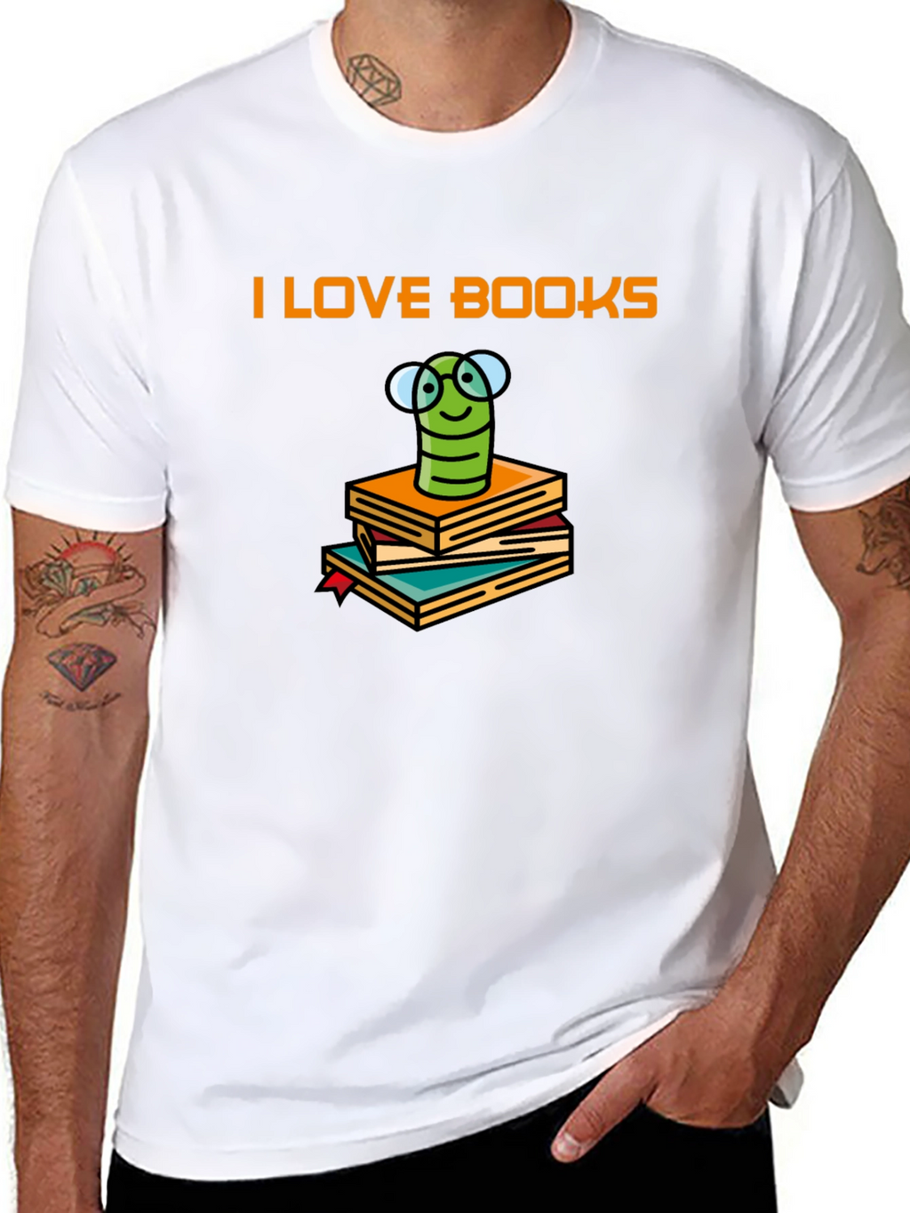 I Love Books T-Shirt