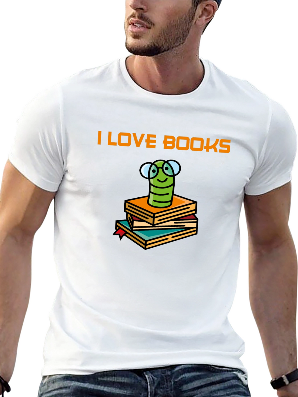 I Love Books T-Shirt