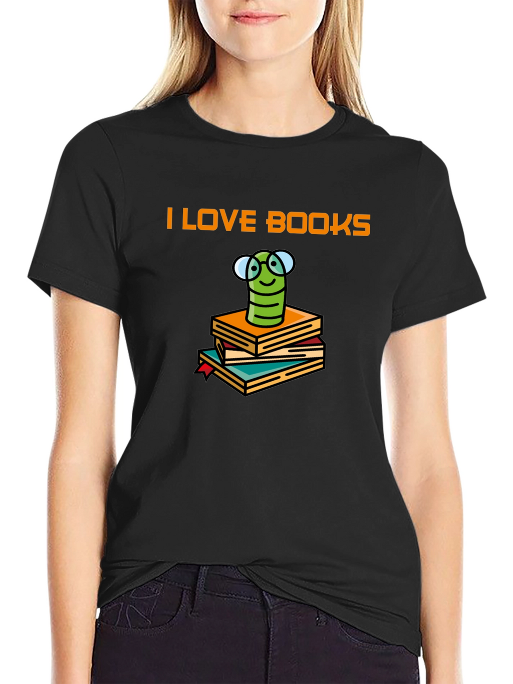 I Love Books T-Shirt