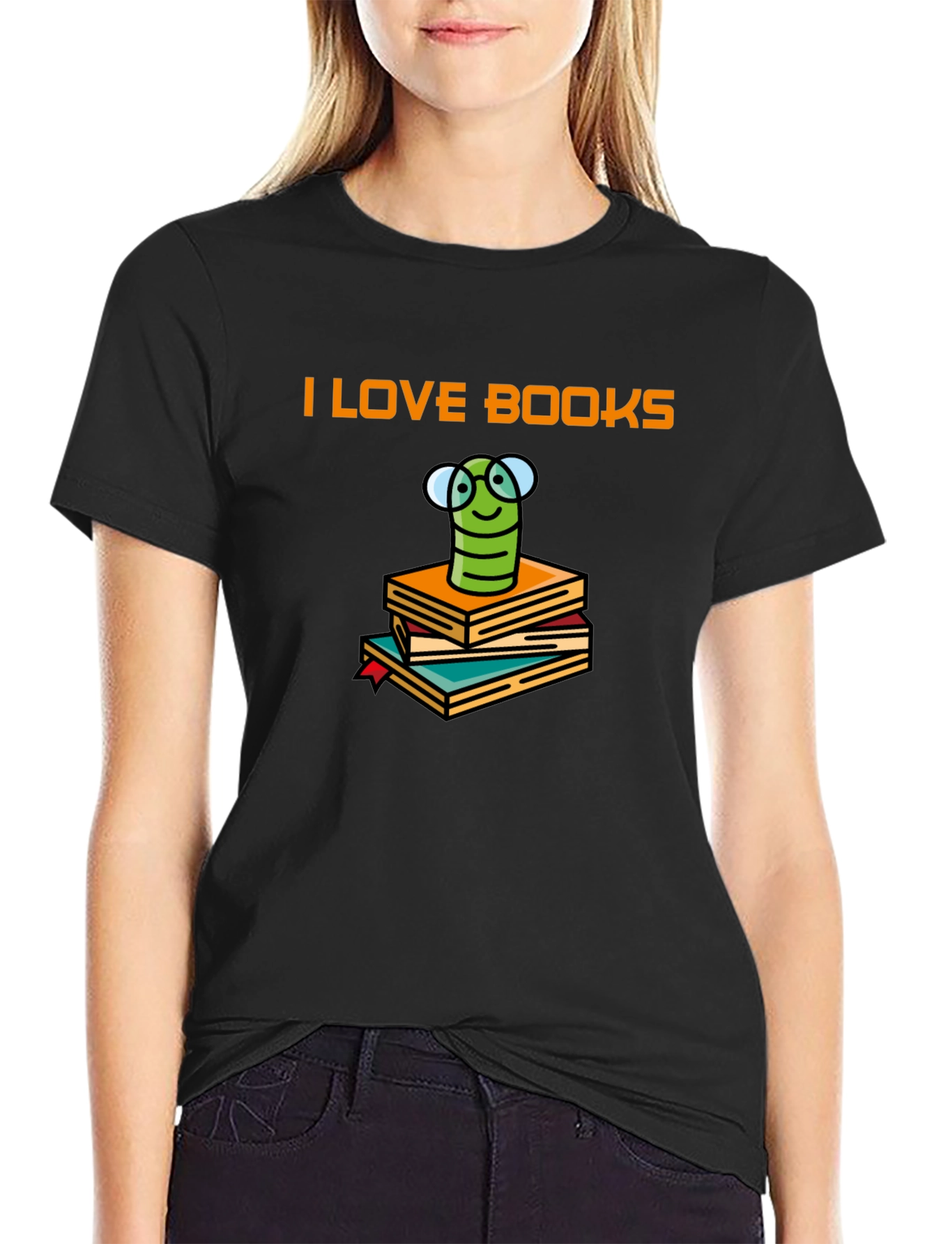 I Love Books T-Shirt