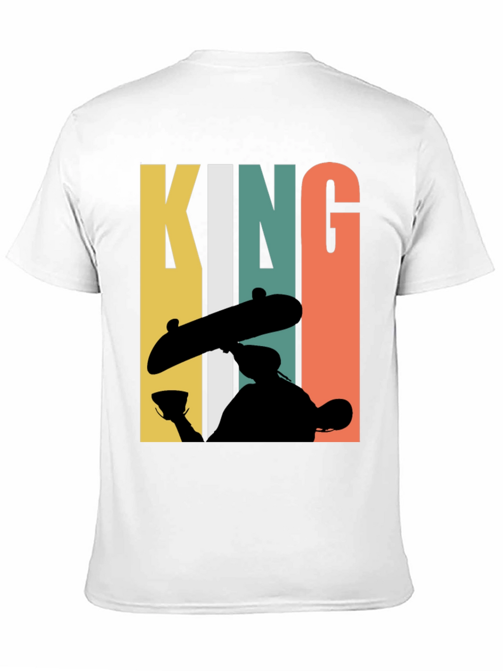 Skate King Graphic T-Shirt - Retro Style