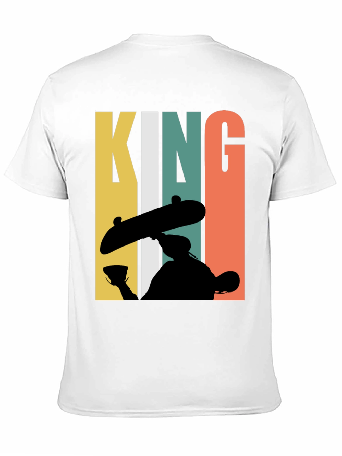 Skate King Graphic T-Shirt - Retro Style