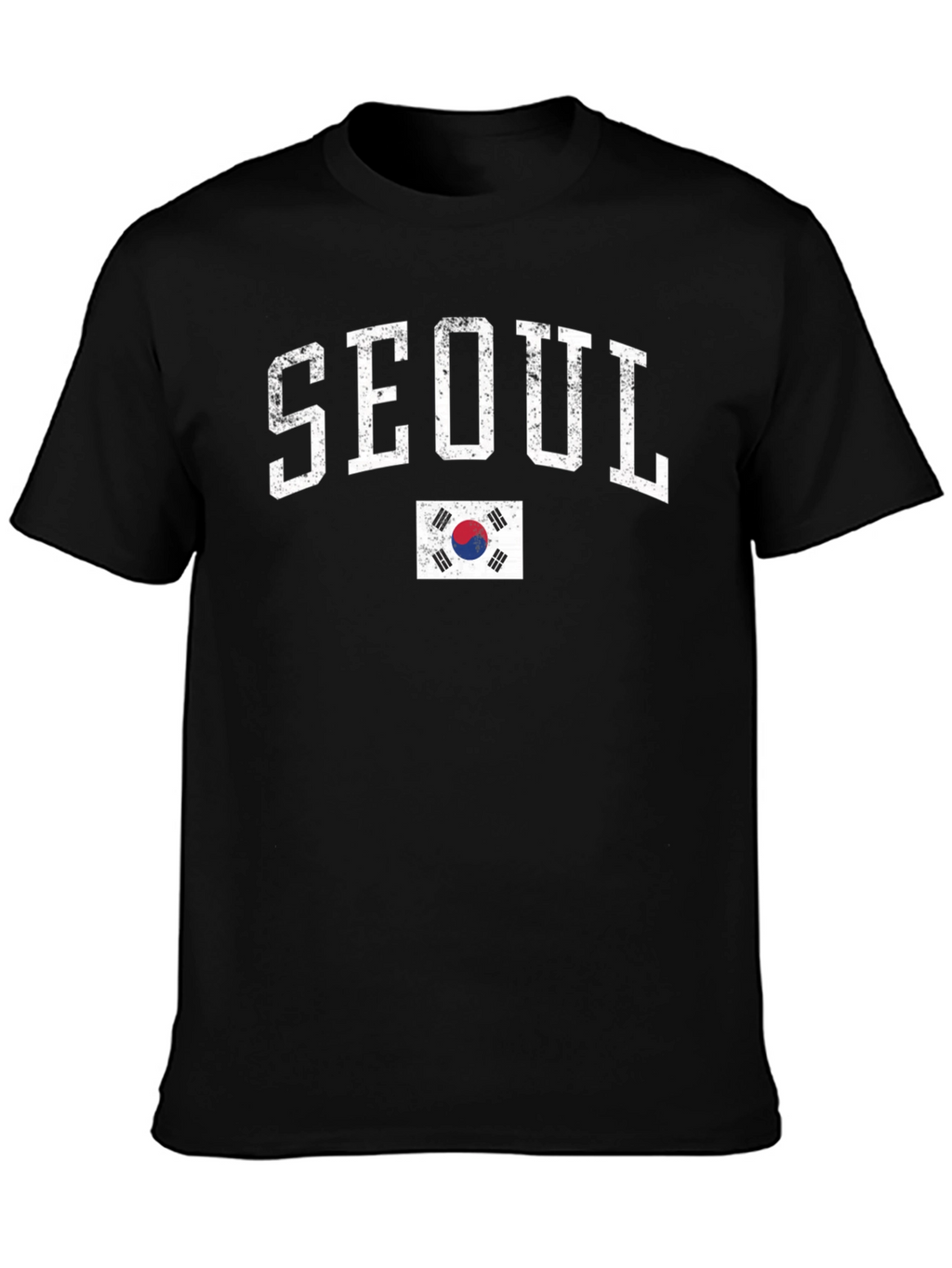 Seoul South Korea Flag T-Shirt