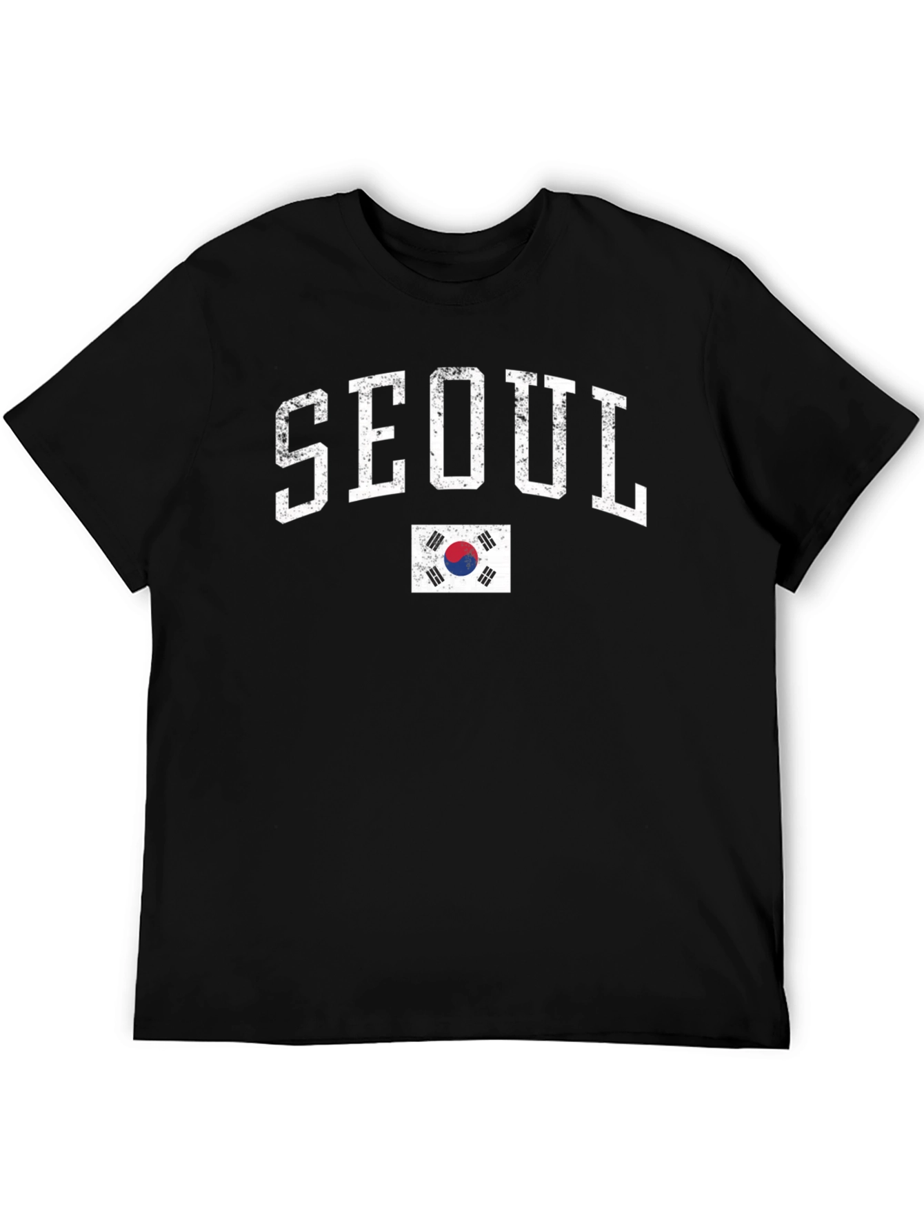 Seoul South Korea Flag T-Shirt