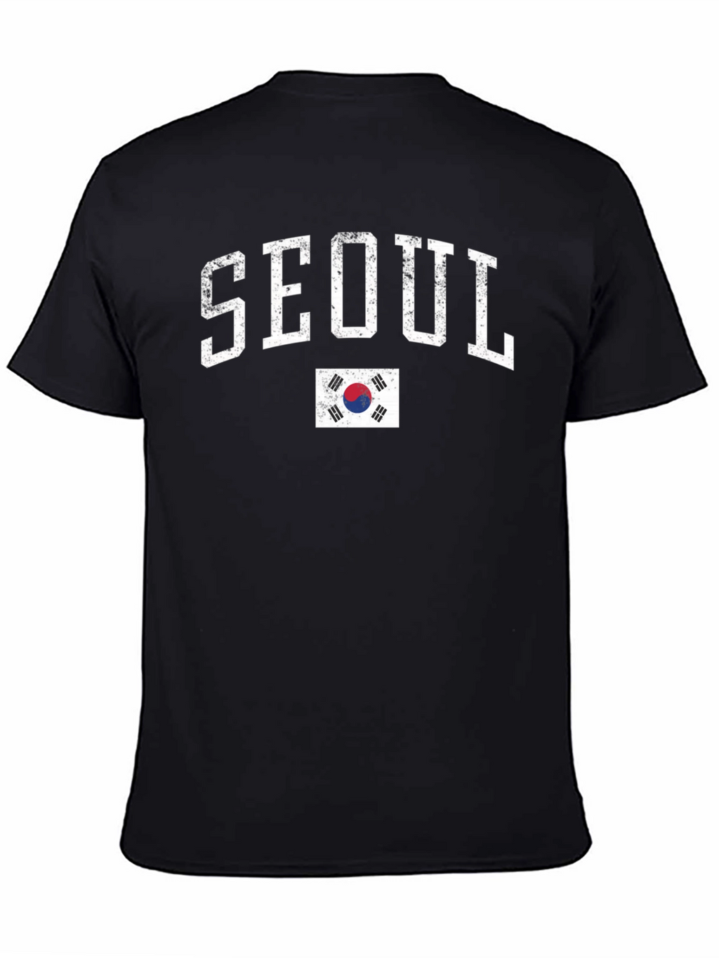 Seoul South Korea Flag T-Shirt