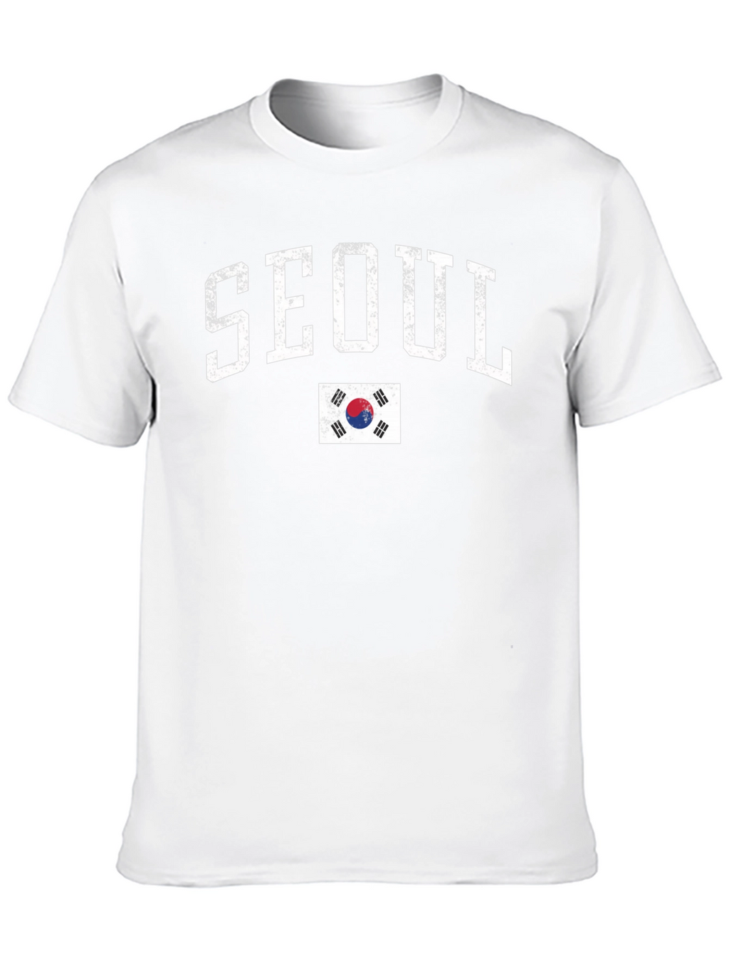 Seoul South Korea Flag T-Shirt