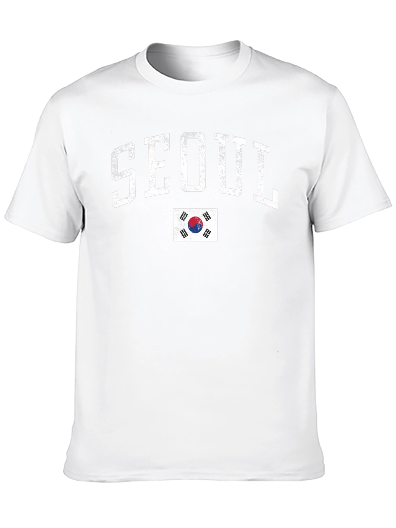Seoul South Korea Flag T-Shirt