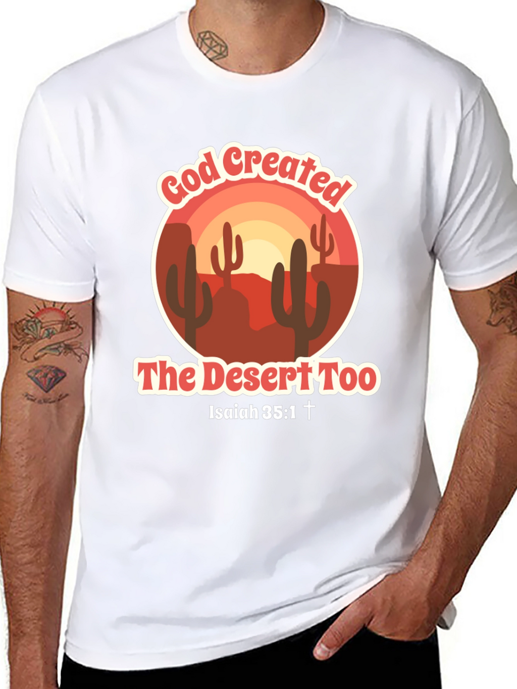 God Created the Desert Tee - Isaiah 35:1