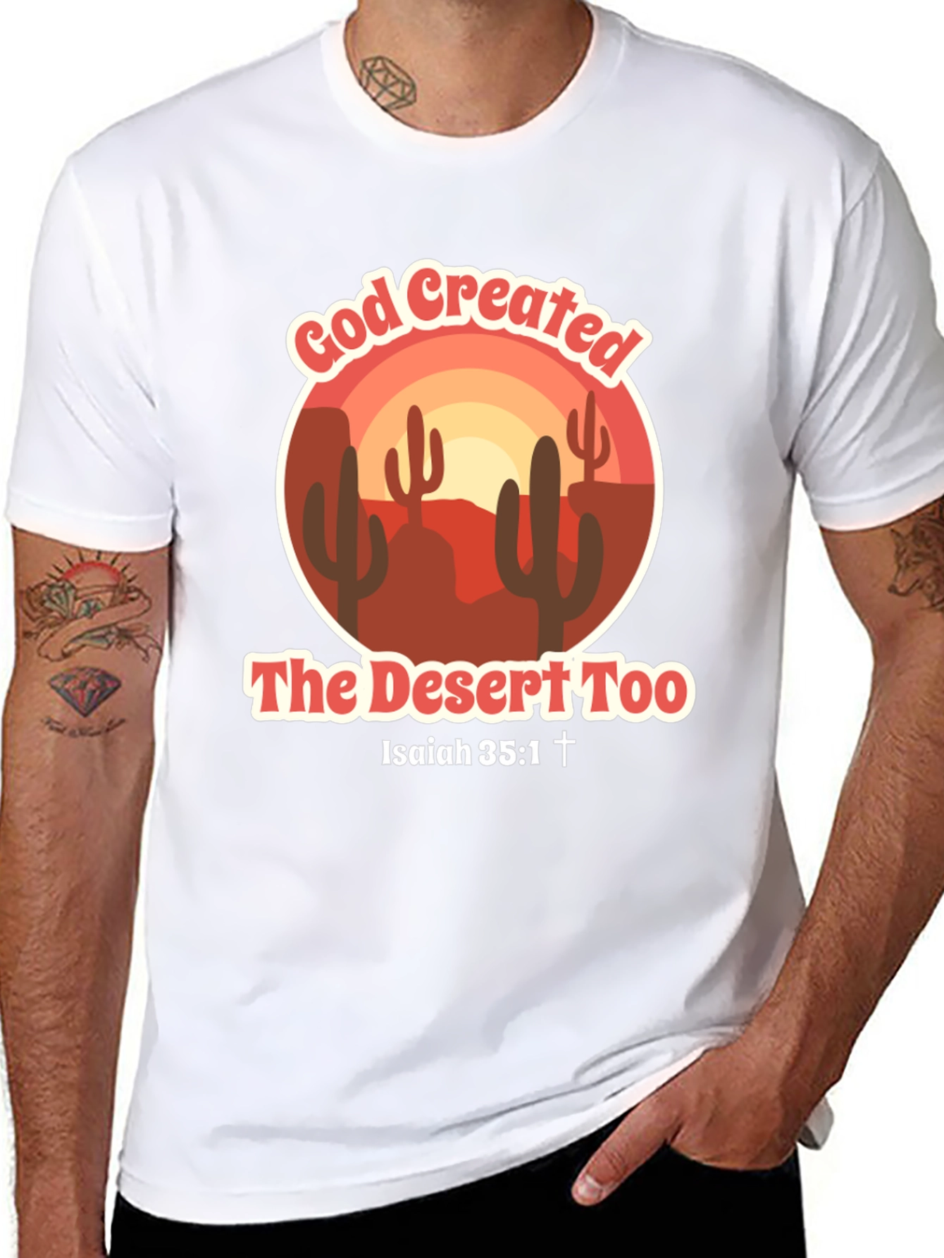 God Created the Desert Tee - Isaiah 35:1