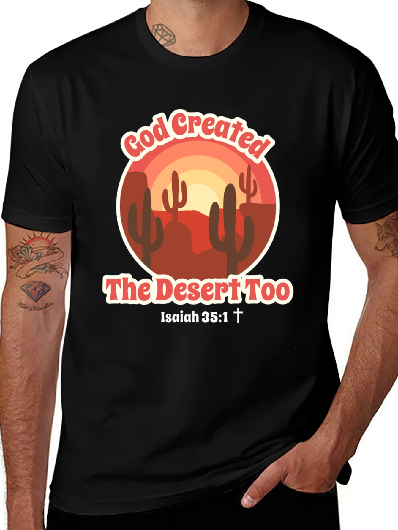 God Created the Desert Tee - Isaiah 35:1