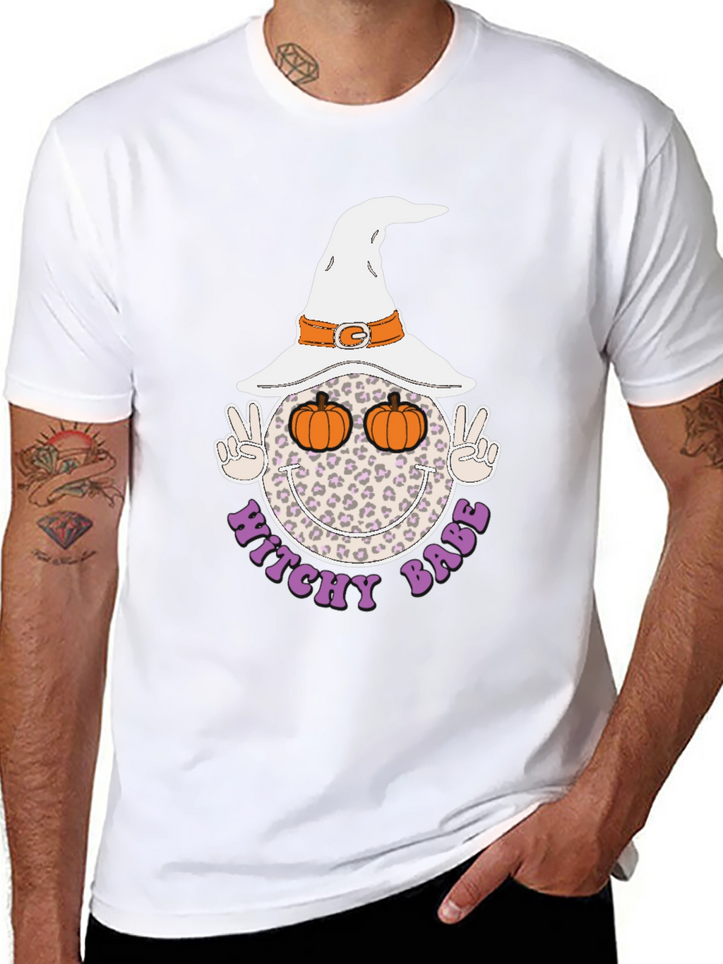 Witchy Babe Halloween T-Shirt