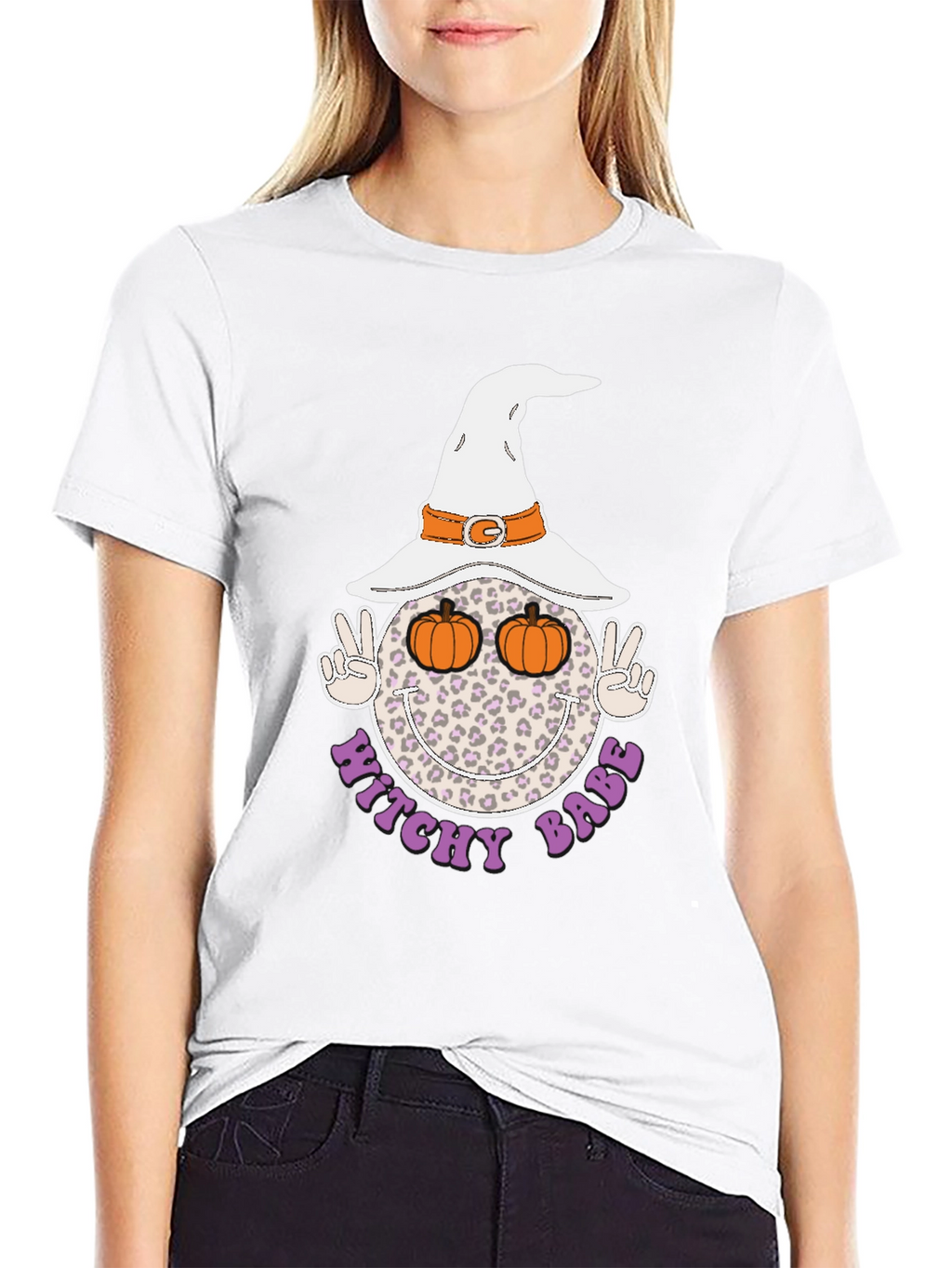 Witchy Babe Halloween T-Shirt