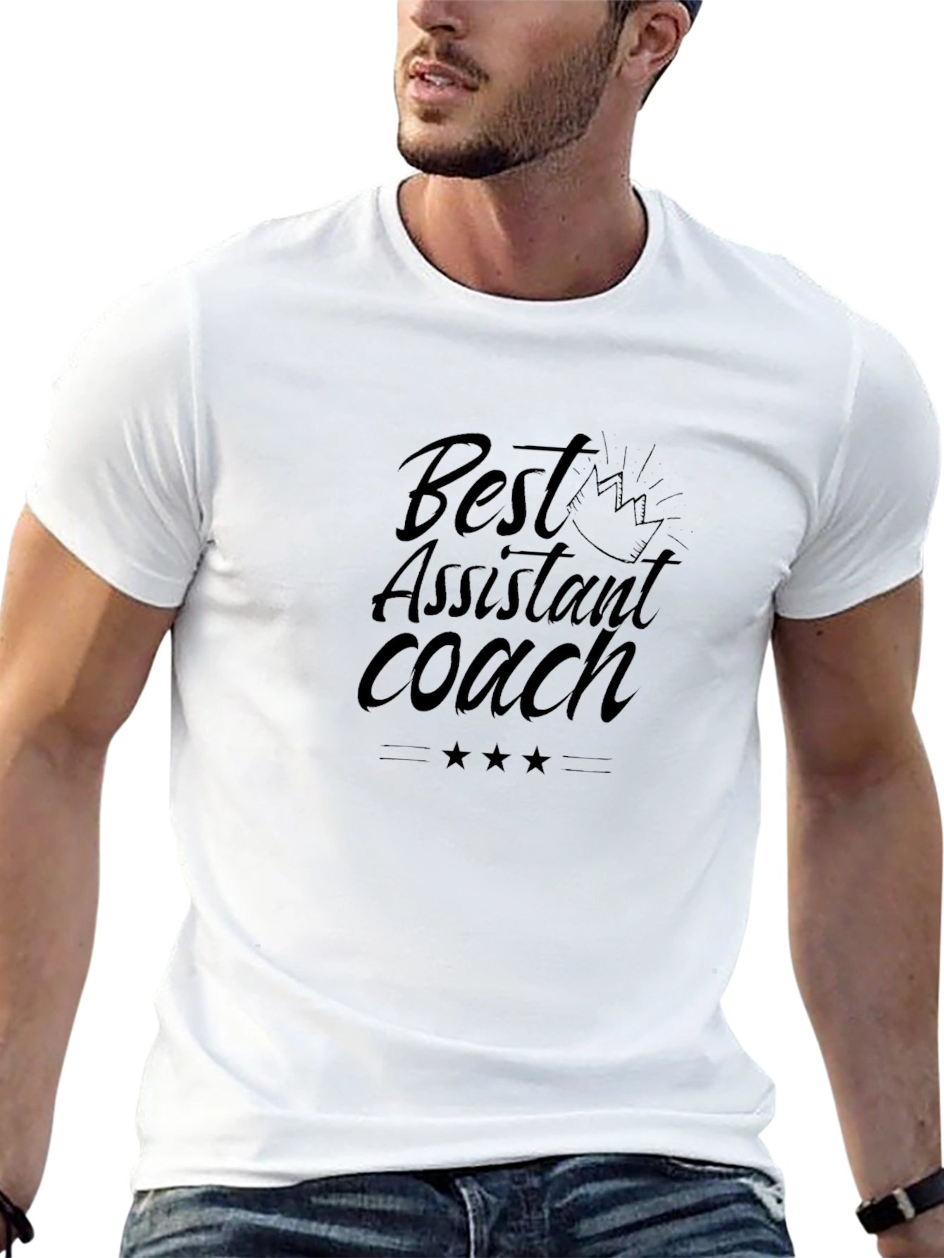 Best Assistant Coach Graphic Tee
