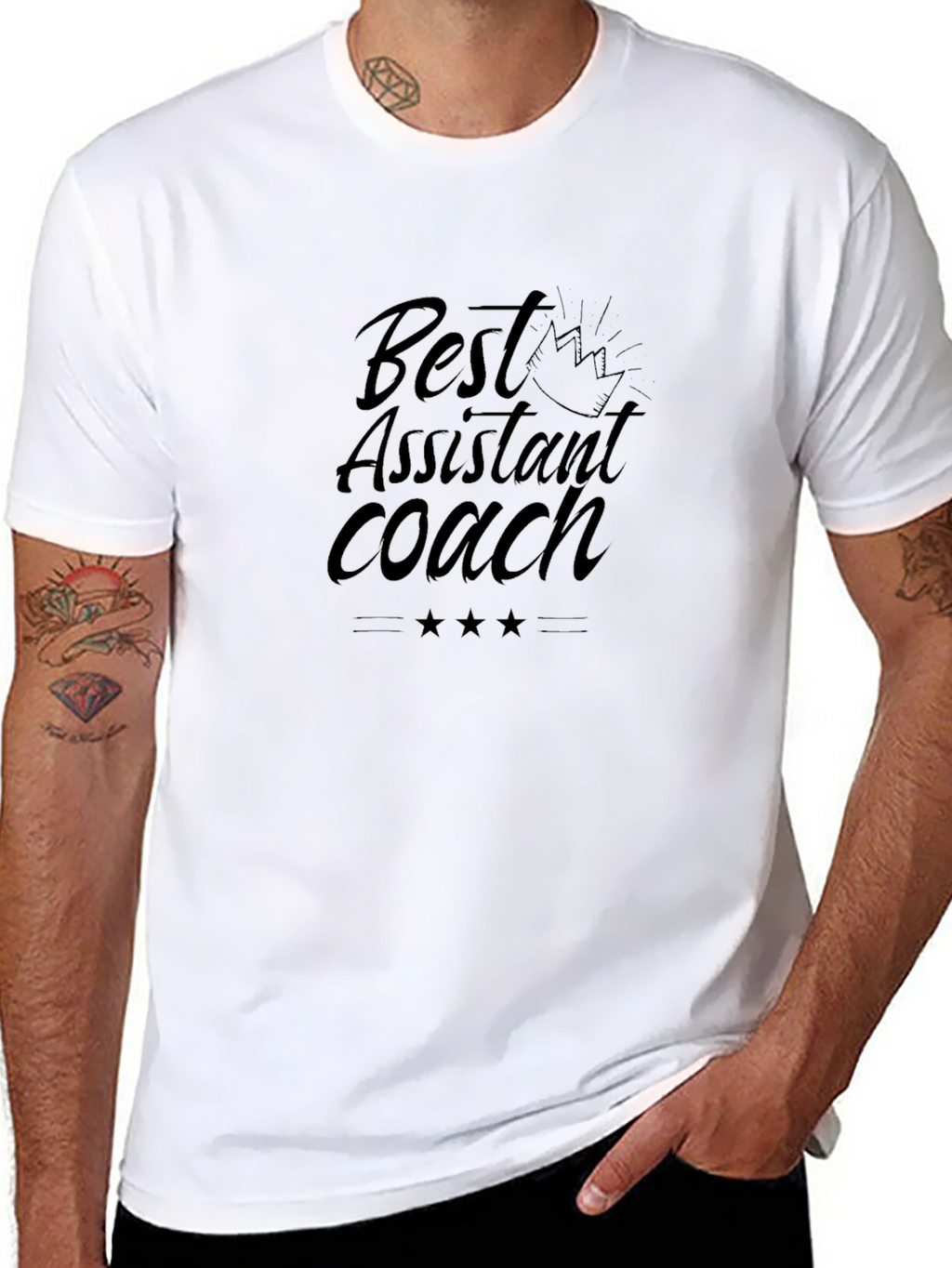 Best Assistant Coach Graphic Tee